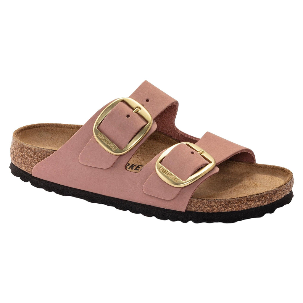 Birkenstock Arizona Big Buckle Nubuck Leather in Old Rose 37EU