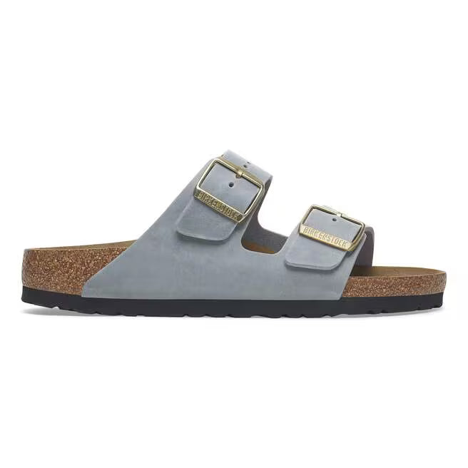Birkenstock Arizona Oiled Leather in Basalt Gray