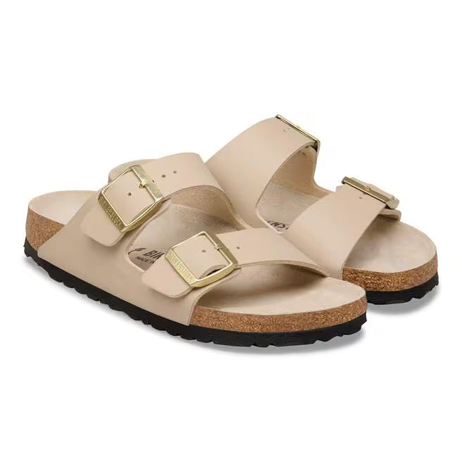 Birkenstock Arizona Birko-Flor in Sandcastle/ Oyster