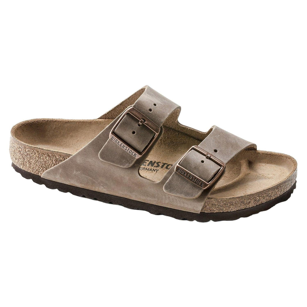 Birkenstock Arizona Oiled Leather in Tobacco Brown