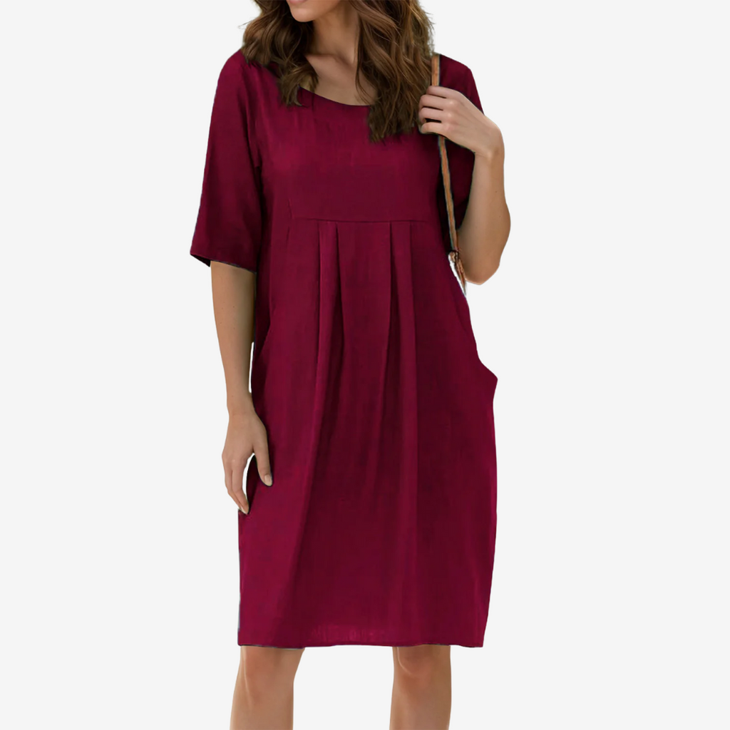 Anaëlle™ Midi con bolsillos