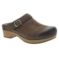 Dansko Women's Berry in Mushroom Burnished Nubuck Mule