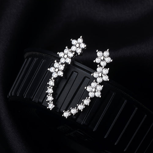 Aretes florales atemporales