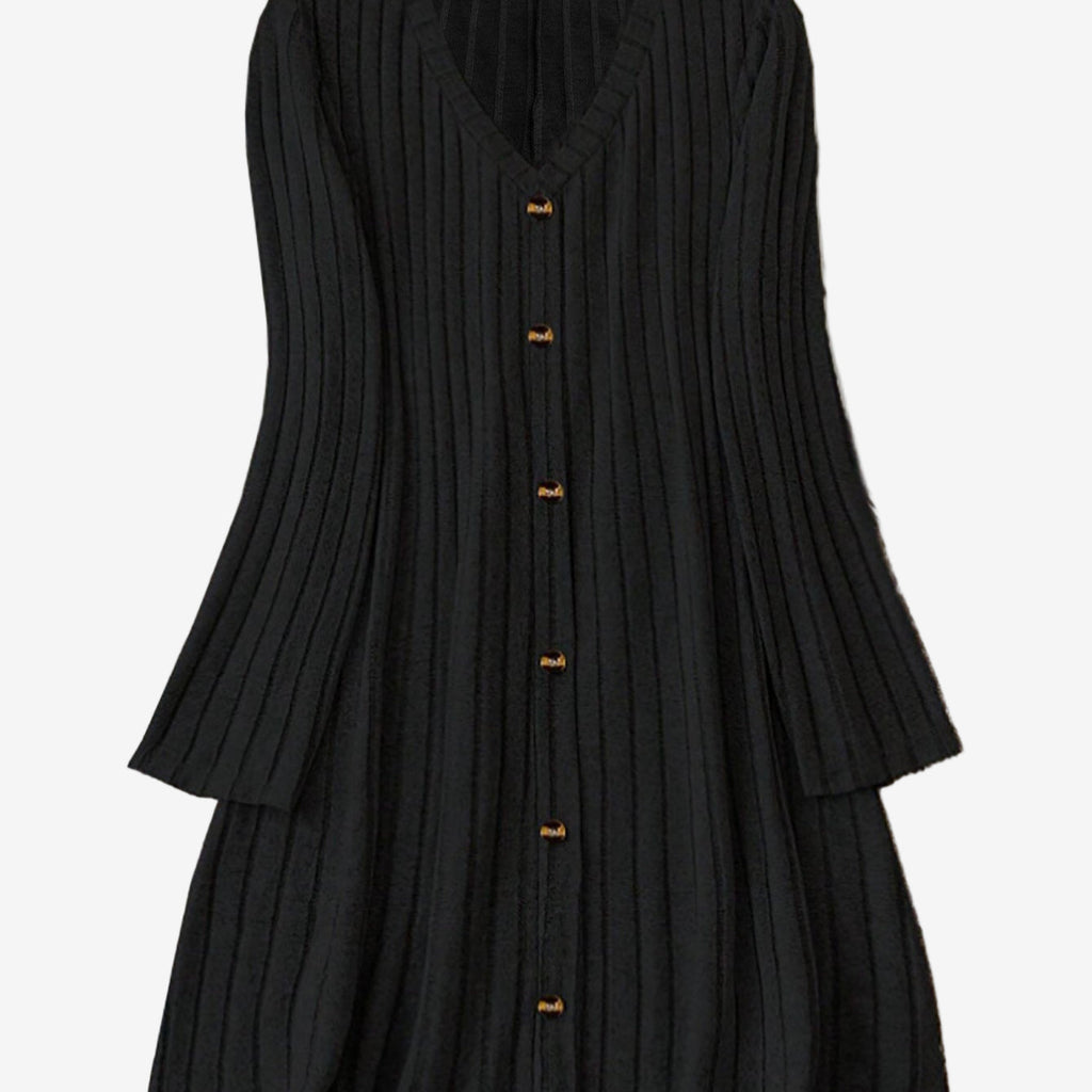 Veronie™ Vestido de punto con silueta en A