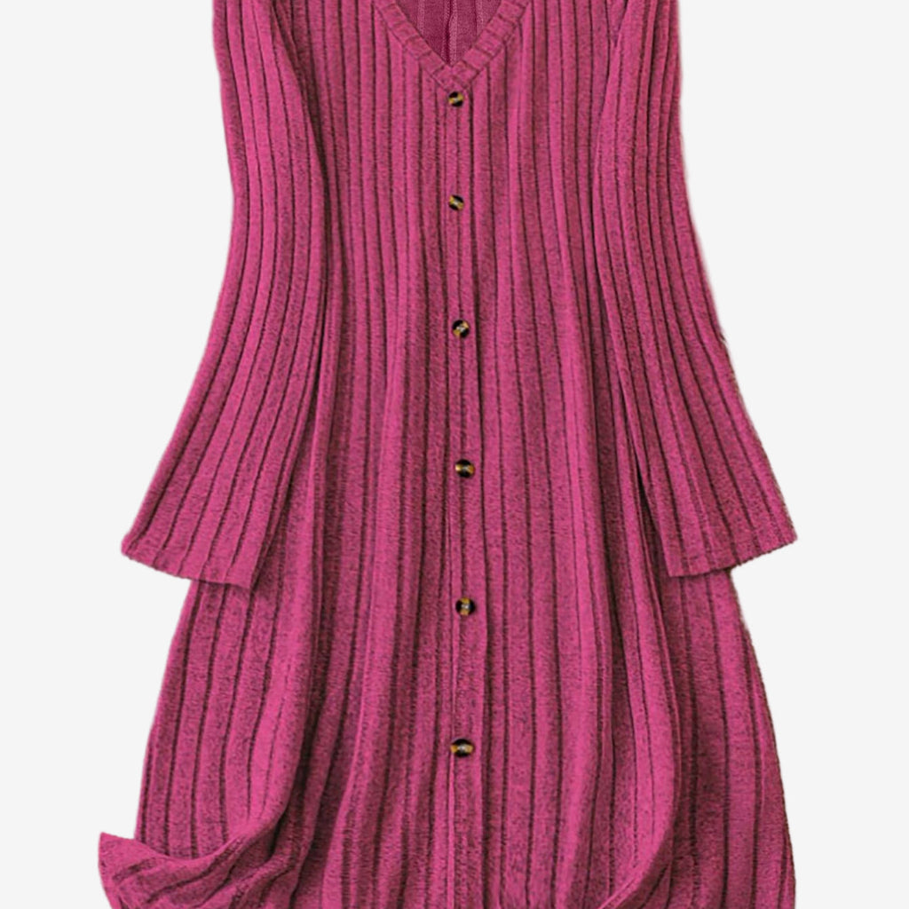 Veronie™ Vestido de punto con silueta en A