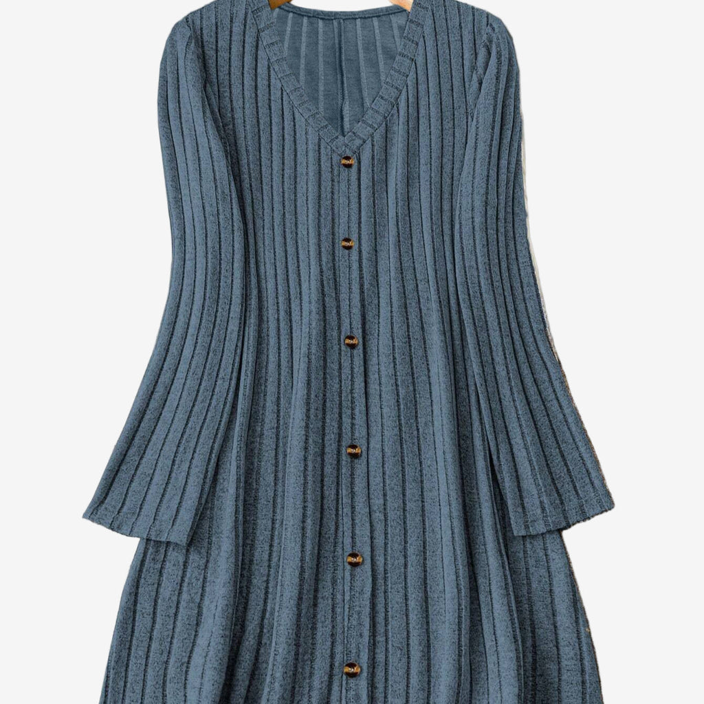 Veronie™ Vestido de punto con silueta en A