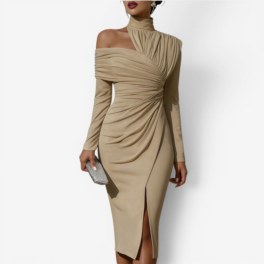 Queenie™ vestido midi envolvente