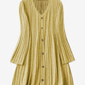 Veronie™ Vestido de punto con silueta en A