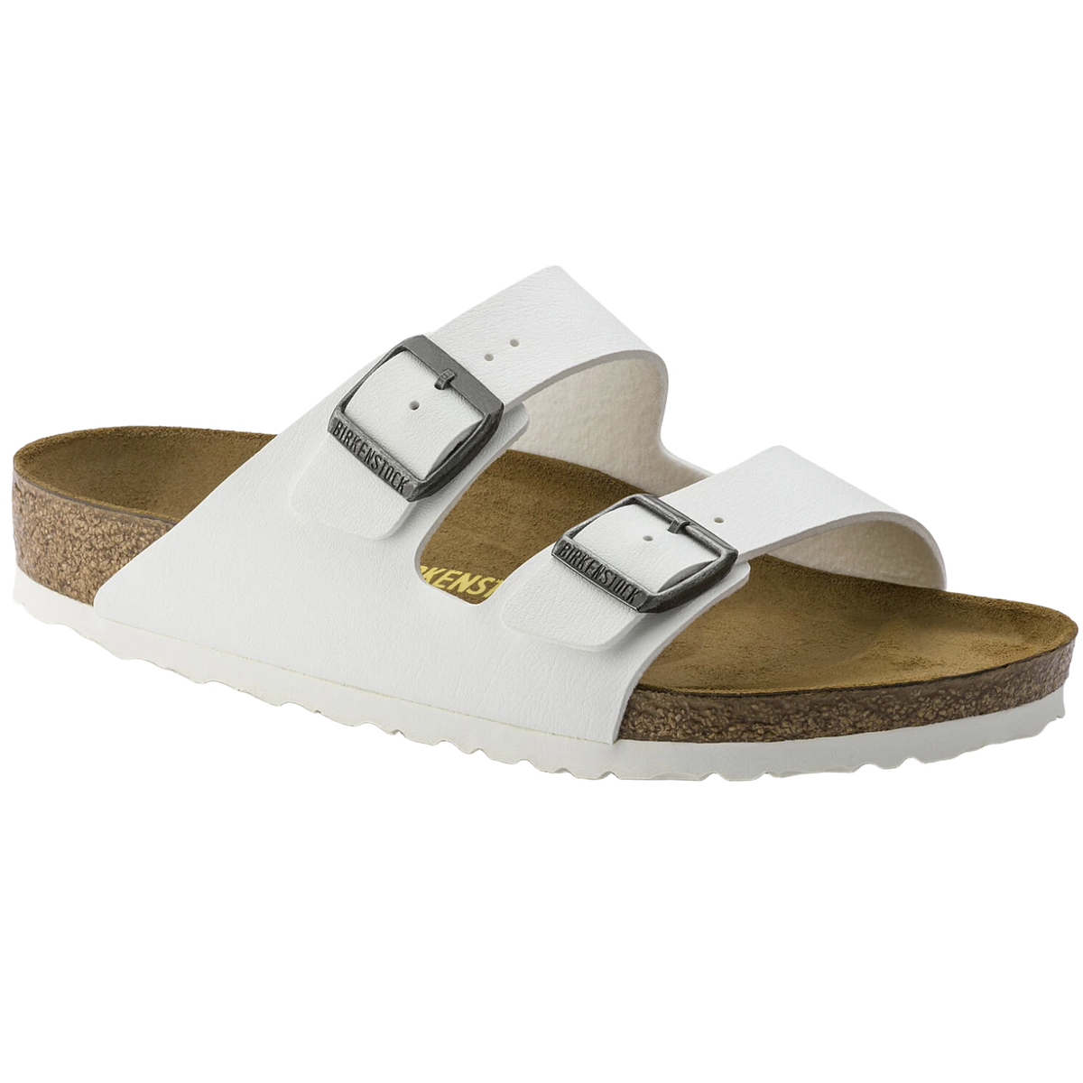 Birkenstock Arizona Birko-Flor Classic Footbed Sandal in White