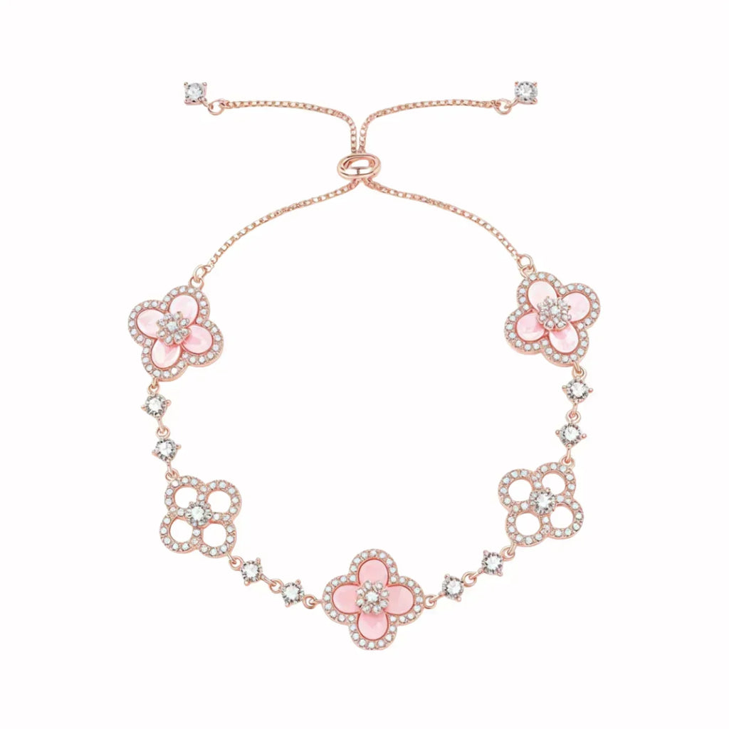 Set Sakura Cleef - Bracciale, Orecchini & Collana