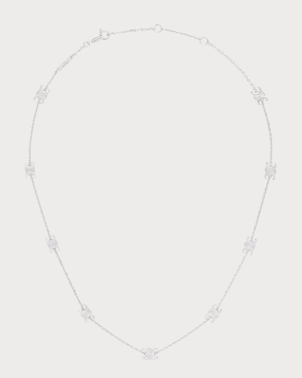 CELINE Triomphe Triomphe Necklace Brass(Mini/2 Colors)