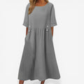 Grazia™ Vestido midi fluido