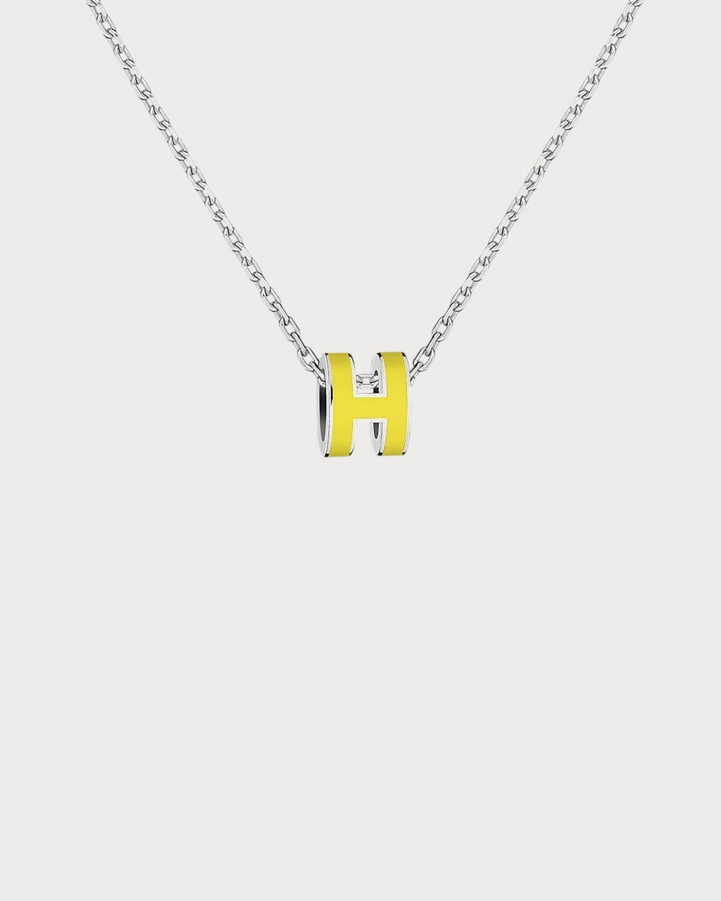 HERMES Silver Pop H Pendant(Mini/Many)