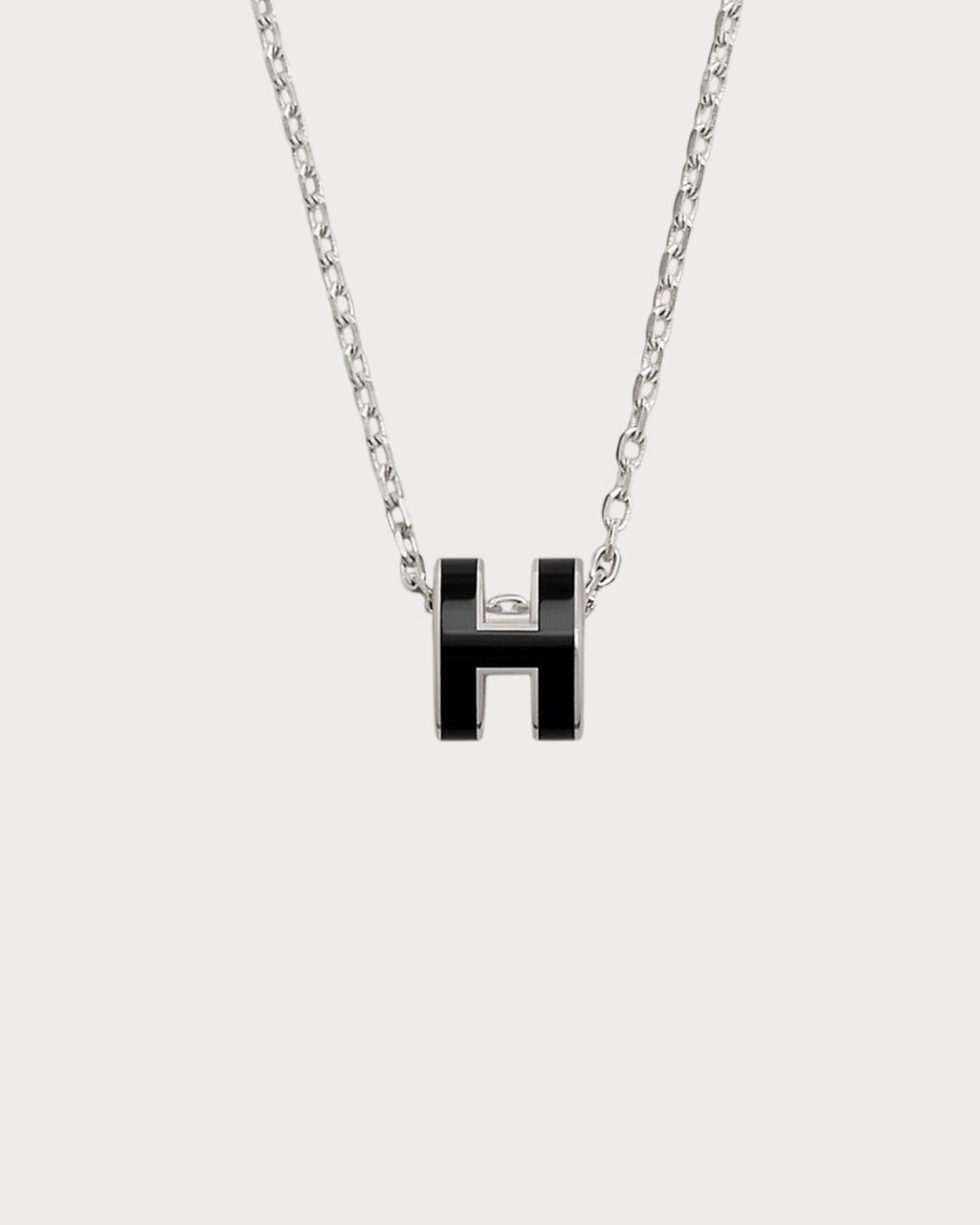HERMES Silver Pop H Pendant(Mini/Many)