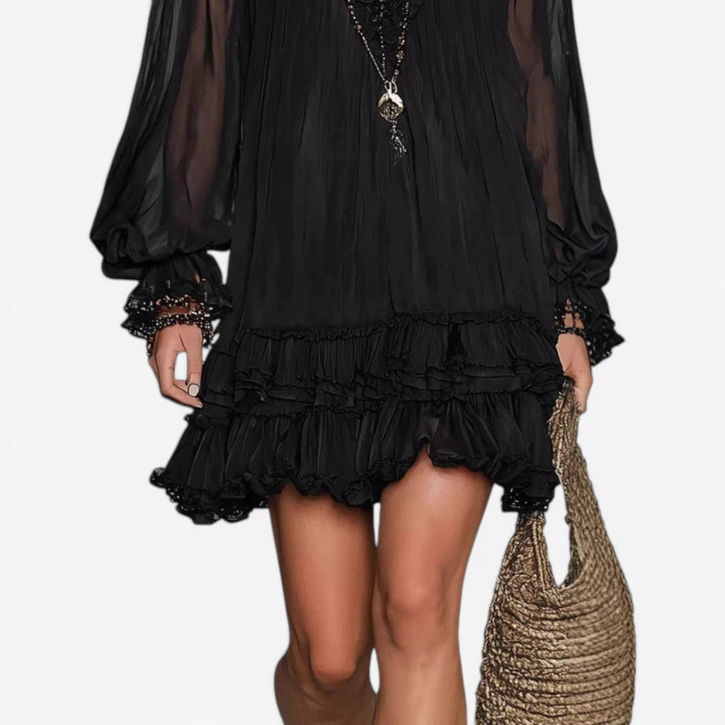 Julianna™ Vestido mini bohemio