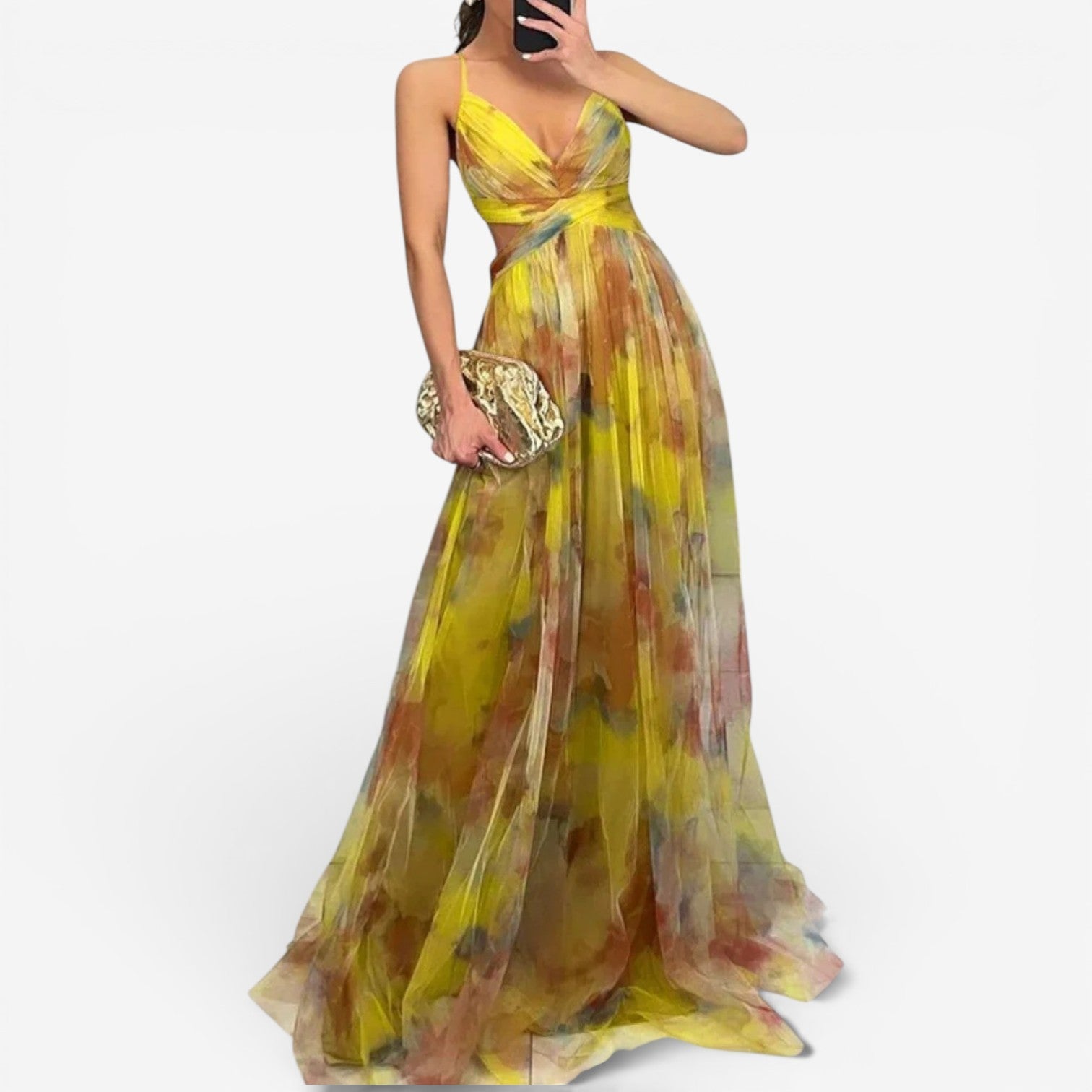 Hilda™ Vestido maxi floreado