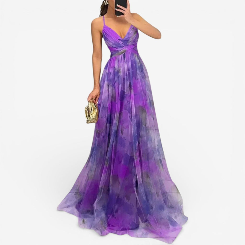 Hilda™ Vestido maxi floreado