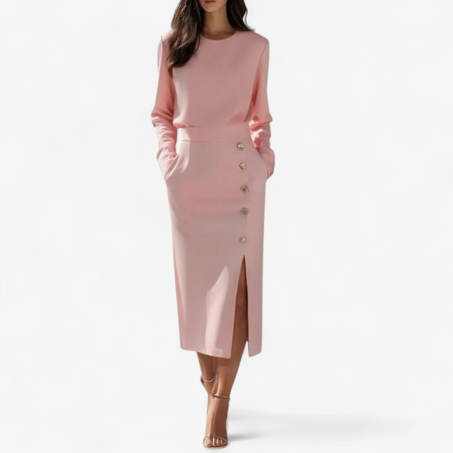 Cloé™ Vestido con abertura