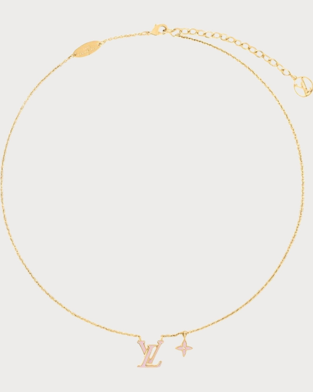 LOUIS VUITTON M01215 LV Iconic Enamel Necklace Metal(2 Colors)