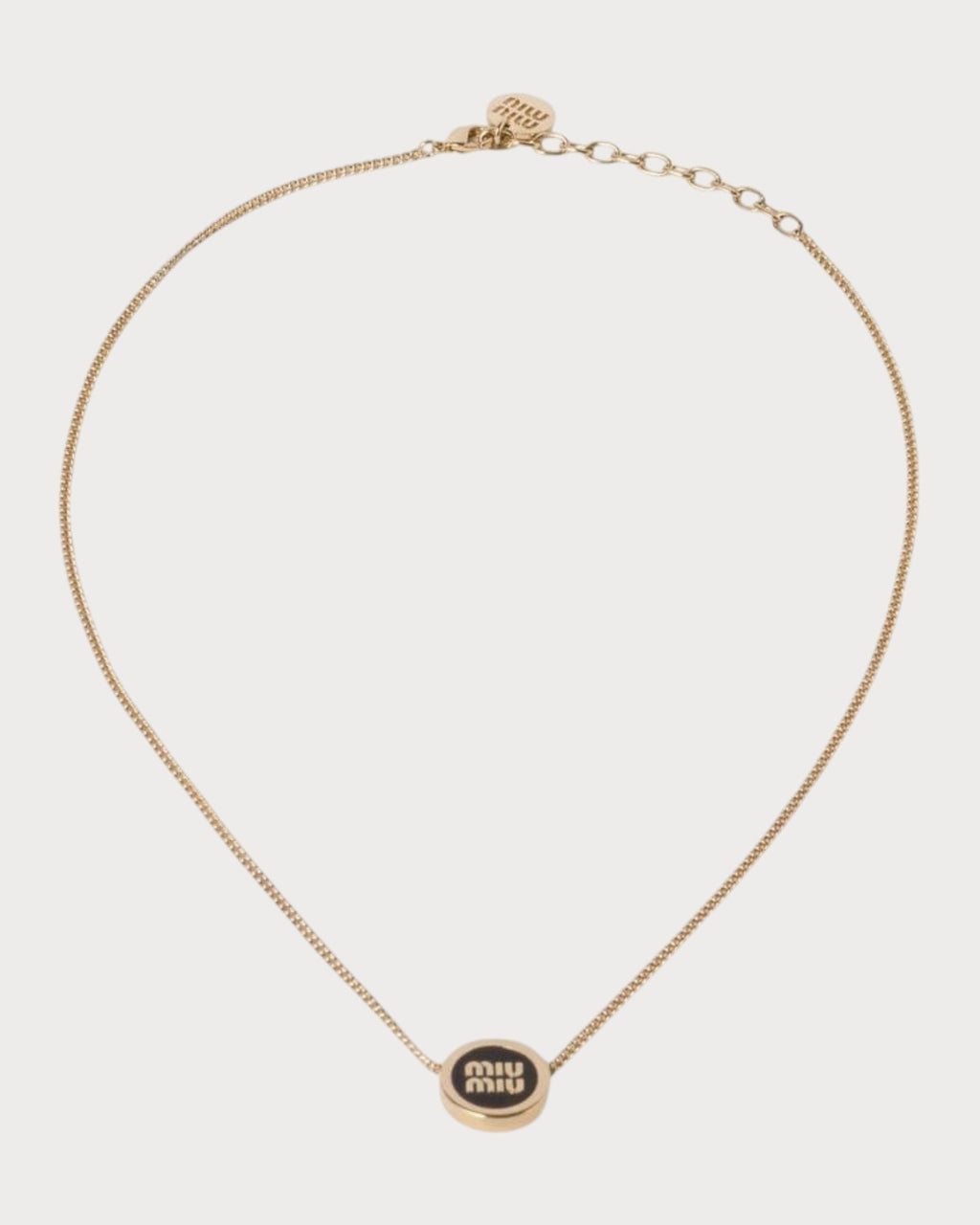 MIU MIU Metal Necklace(4 Colors)