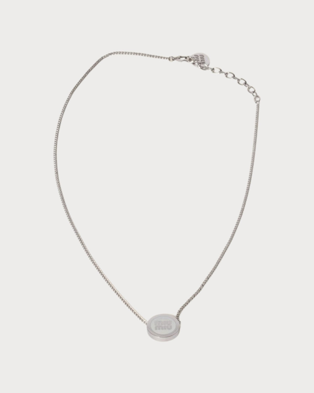 MIU MIU Metal necklace(2 Colors)