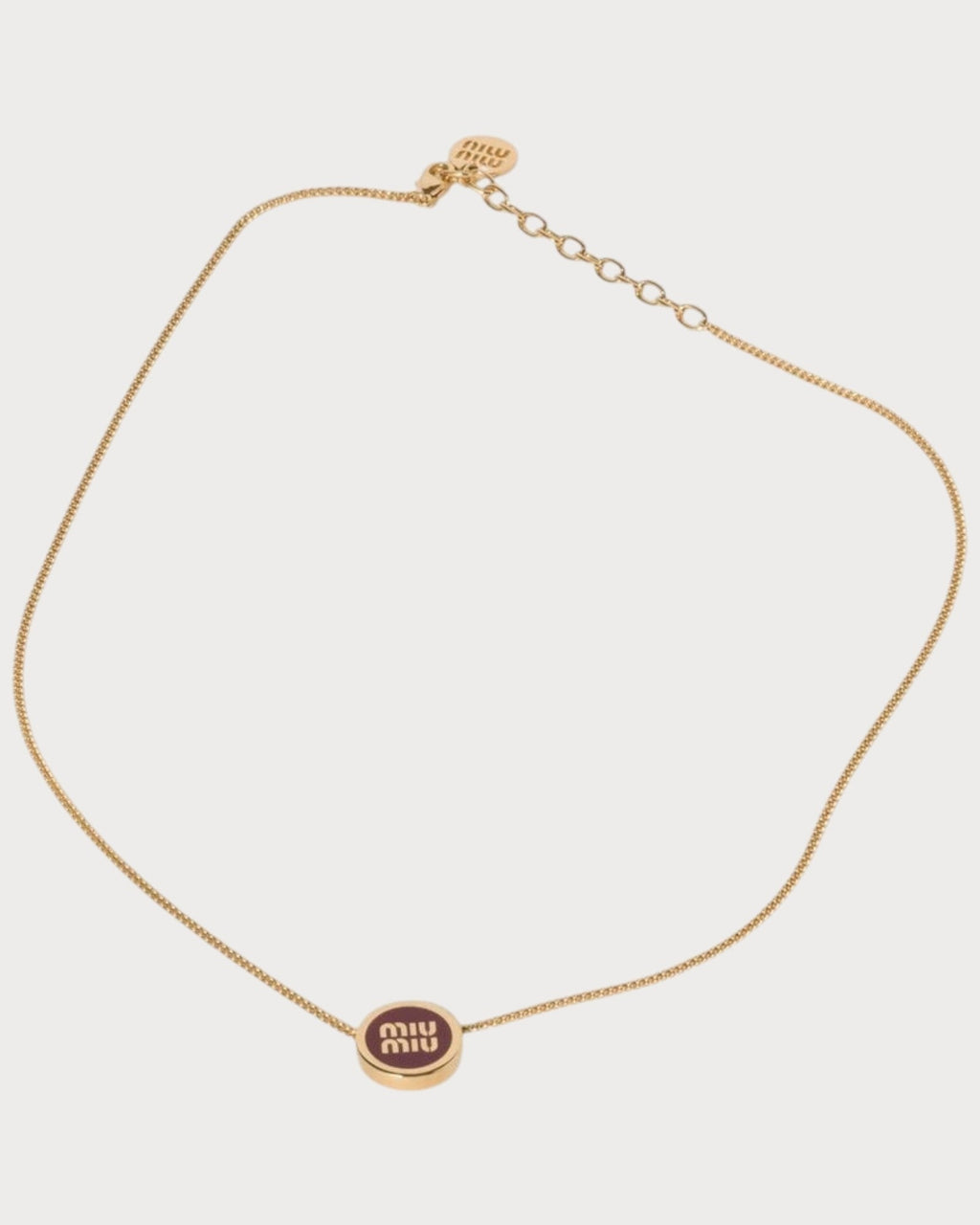 MIU MIU Metal Necklace(4 Colors)