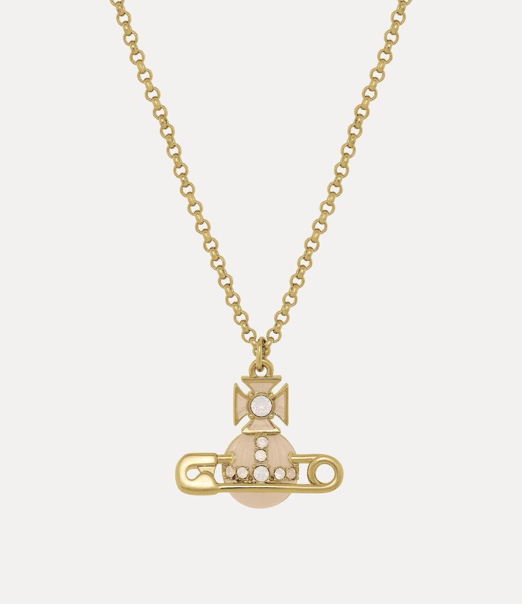 VIVIENNE WESTWOOD Kitty Pendant Necklace Brass(2 Colors)