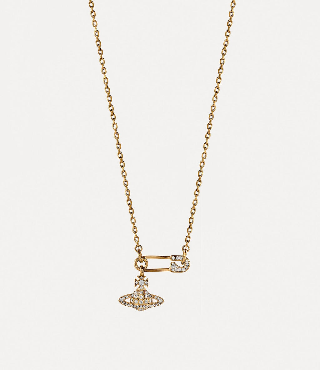 VIVIENNE WESTWOOD Lucrece Pendant Necklace Brass(2 Colors)