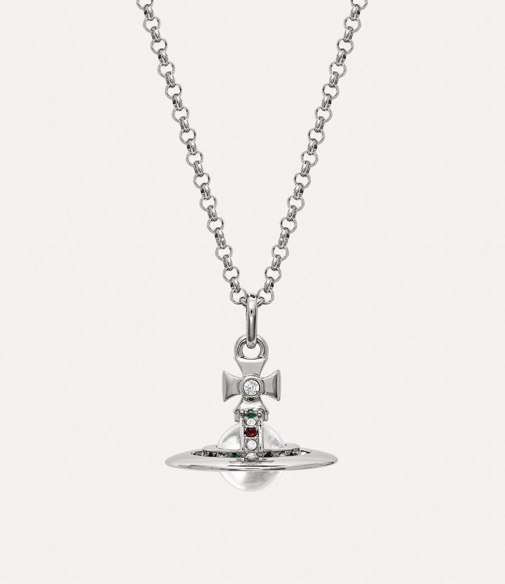 VIVIENNE WESTWOOD New Tiny Orb Pendant Necklace Brass(Many)