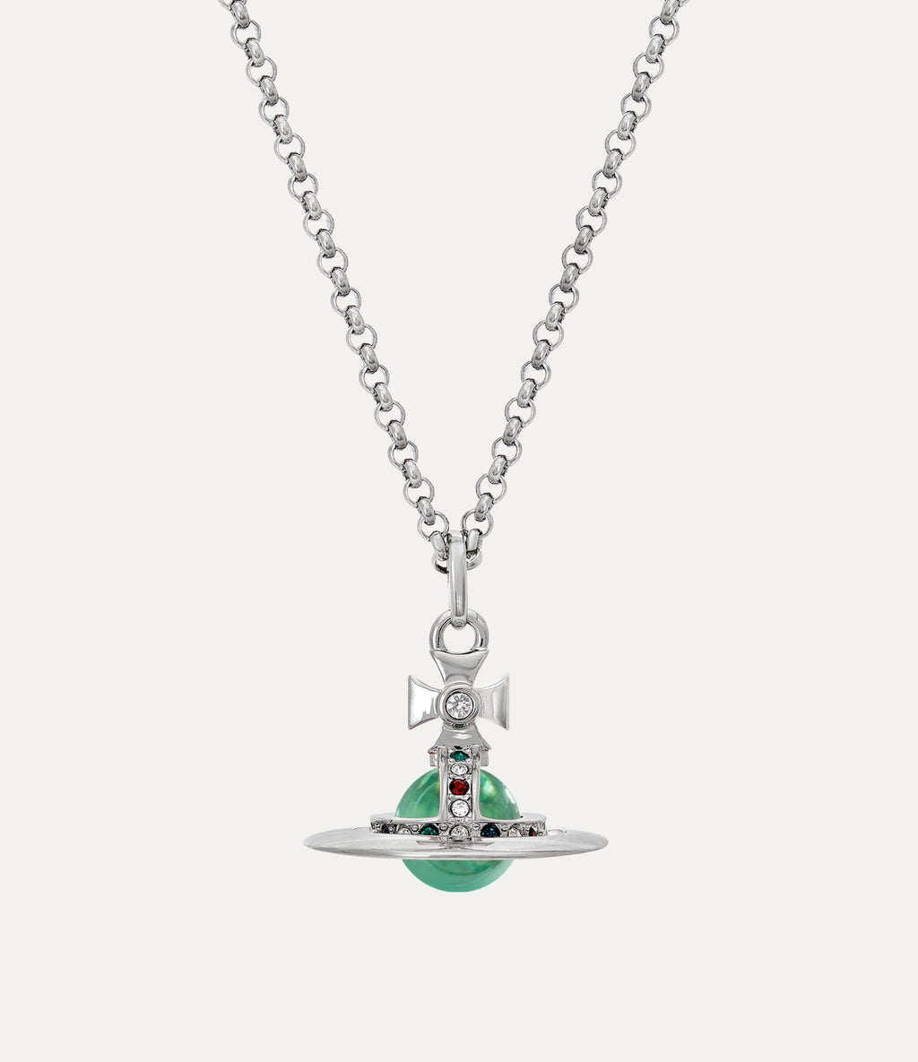 VIVIENNE WESTWOOD New Tiny Orb Pendant Necklace Brass(Many)